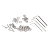 884 Pcs Screw Nut Washer Wrench Kit M2 M3 M4