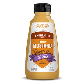 True Made Foods Low Sugar Honey Mustard, Keto Friendly (12oz, 3 Pack)