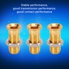 20Set 21.140 4mm Panel Banana Socket Copper Female Gold Plated