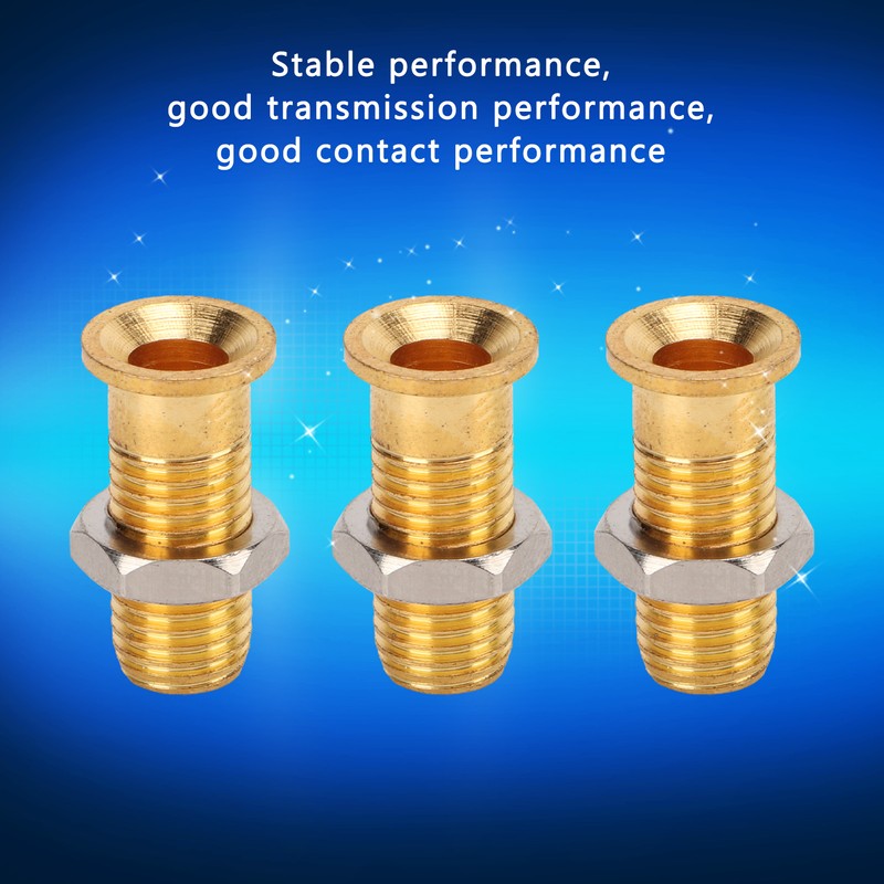 20Set 21.140 4mm Panel Banana Socket Copper Female Gold Plated