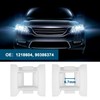 EMSea 10pcs Headlight Bracket Guide Bushing Clips 1218604 90386374 Compatible