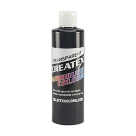 Createx Colors 5132-08 Paint for Airbrush, 8 oz, Transparent Black