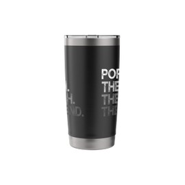 Poppi Man The Myth Legend Stainless Steel Insulated Tumbler