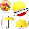 6pcs Umbrella Shaped Creative Key Hanger Rack Home Decorative Holder