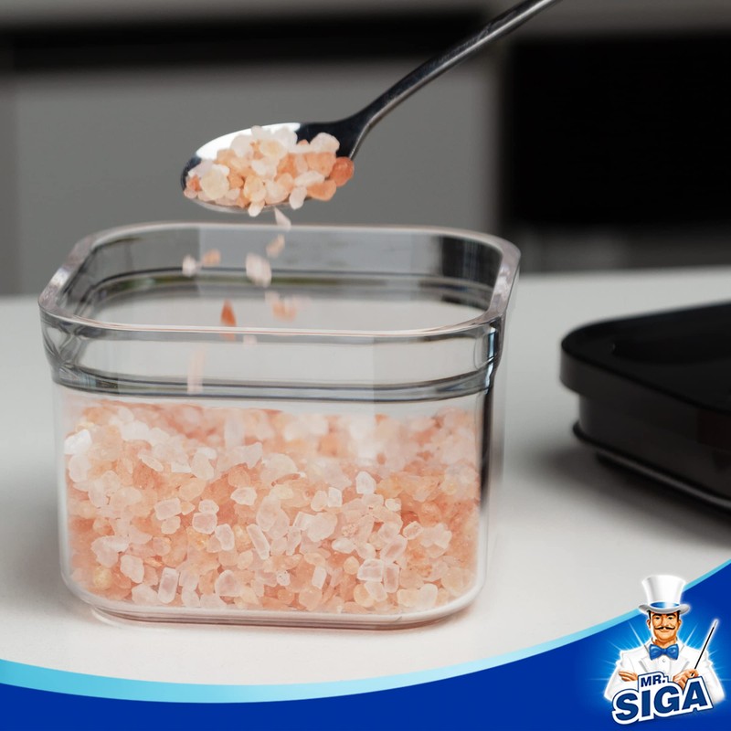MR.SIGA 4 Pack Airtight Food Storage Container Set, BPA Free