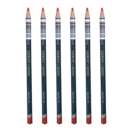 Derwent 3201410 Oil-Based Colored Pencils, Artist Bright Red, 6 Cases