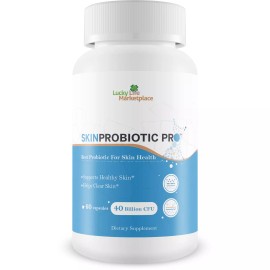 Lucky Life Marketplace Skin Probiotic Pro - Support Healthy Skin from the Inside Out with a Probiotic