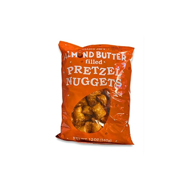T J Trader Joe's Almond Butter Filled Pretzel Nuggets (2