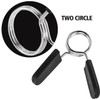Dumbbell Spring Clips Barbell Collar Clamps 1 inch Dumbbell Circlips