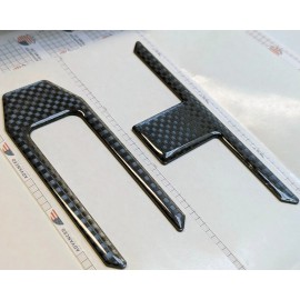 Advanced Trims 3D DOMED CARBON TAILGATE LETTERS COMPATIBLE WITH TOYOTA TACOMA 2024+ US MADE