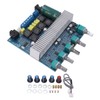 Subwoofer Amplifier Board High Power Bluetooth Audio Amp DC12V‑24V 2.1