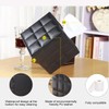 AIMALL Leather Square Tissue Box Holder with Waterproof Design, 5.31