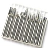 YFFSFDC Carbide Bar Router Bit, 10 Types, Set of 10,