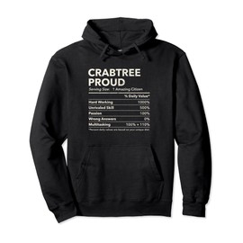 Crabtree, Oregon Proud Nutrition Facts Pullover Hoodie