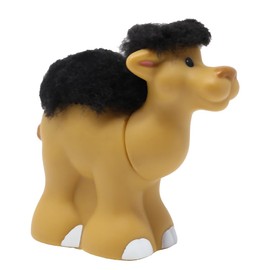 Fisher-Price Ersatzteil für Sammlerstück Little People Touch & Feel Arche Noah Spielset K0726 - Ersatz Kamelfigur mit braunem weichem Fell