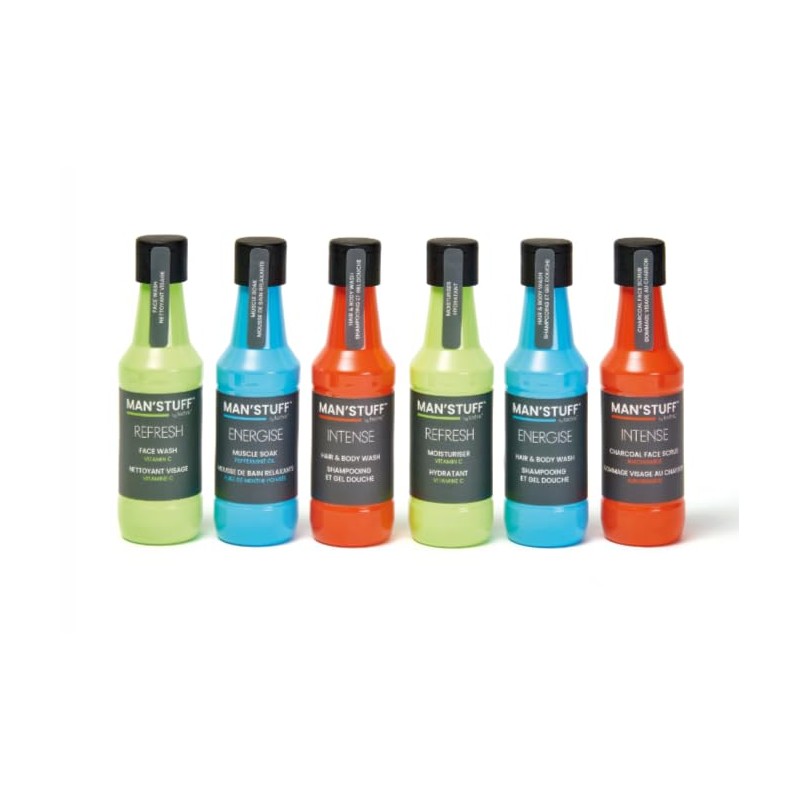 ManStuff Ultimate 6 Pack Toiletry Set For Men Face &