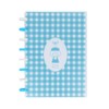Sunstar Stationery S2642891 Mizutama Notebook, Ring Notebook, A5, Blue