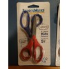 Fiskars Schoolworks Kids Squishgrip Pointed Tip Scissors 5" 4/Pkg-Red,Blue