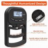 Grip Strength Tester Meter ,396Lbs/180Kg Digital Hand Dynamometer Grip Strength