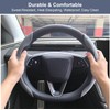 Funda para volante Tesla modelo 3/Y 2016-2025 2026 Juniper/Highland (gris)