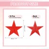 sourcing map 16Pcs Iron on Star Patches, Sew on Star