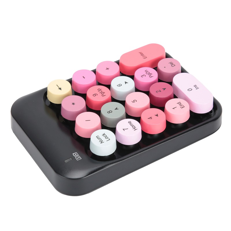 AJAZZ Wireless Numeric Keyboard Chocolate Keycap for Game Direction Switching