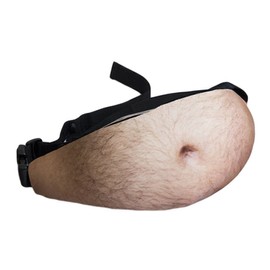 MineSha Waist Bags Dad Bag Men's Funny Belly Waist Bag with Adjustable Belt for Travel, Running, Cycling, Outdoor Sports Bags
