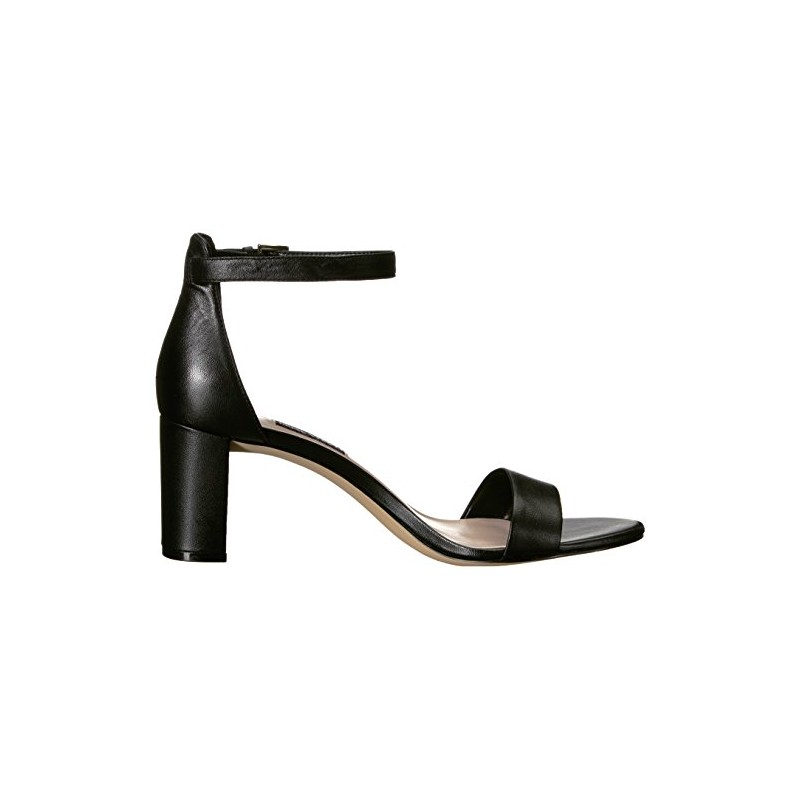 Nine West Nine West Women's Pruce Heeled Sandal, Black Nappa,