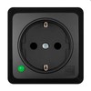 asvendo Electro/Surface-Mounted Series/Light Switch/Toggle Switch/Push Button / 1-Way Socket /
