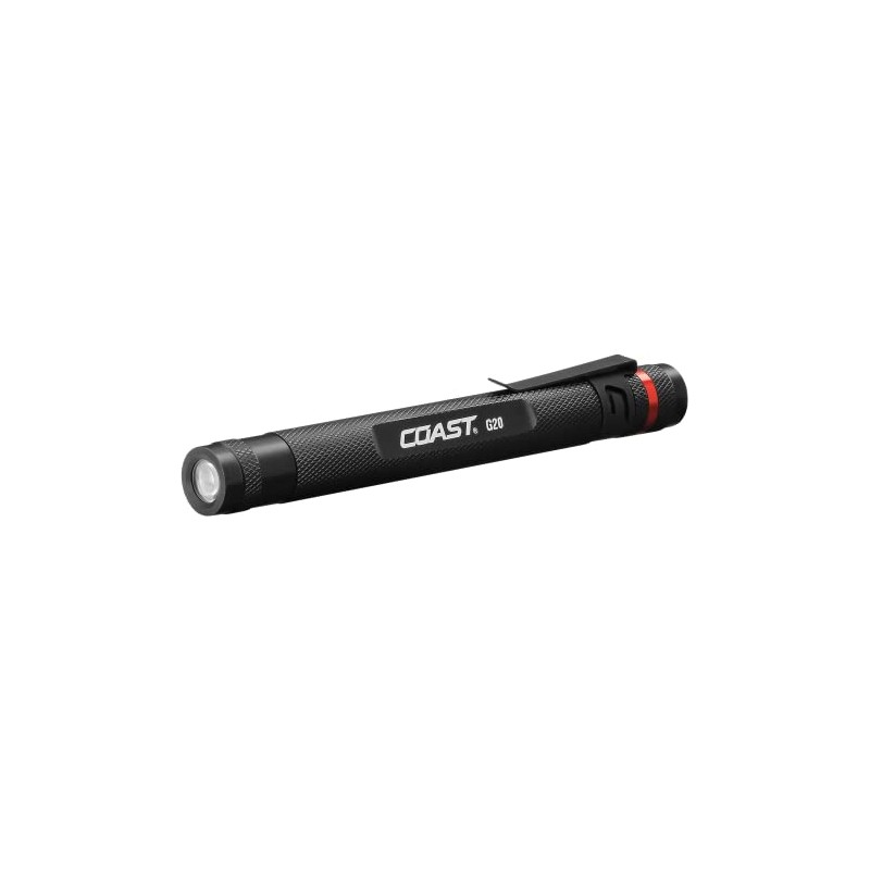 COASTG20 - Linterna LED Con Clip De Bolsillo Ajustable Y