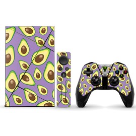 MightySkins Skin Compatible with NVIDIA Shield TV (2017) wrap cover sticker skins Purple Avocados