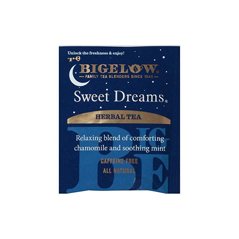 Bigelow Tea Té de hierbas Sweet Dreams 20 bolsas (paquete