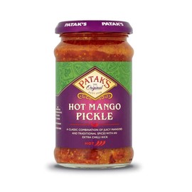 Patak's Hot Mango Pickle 283g (Pack of 6)