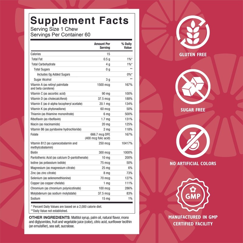 Celebrate Vitamins Bariatric Multivitamin Soft Chews - Essential Vitamins &