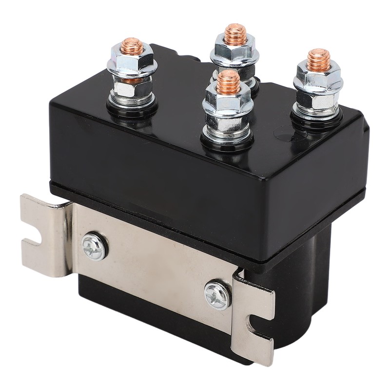 Electric Winch Relay 250A ABS Housing Waterproof Copper Contact Brass