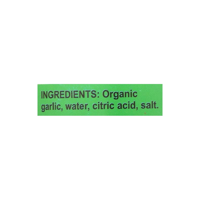 Emperor's Kitchen Organic Chopped Garlic, 4.5 Ounce (Pack of 12)
