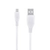 Digipartspower 5ft White Micro USB Data Sync Cable Cord for
