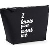 Hippowarehouse I know you want me printed make up cosmetic