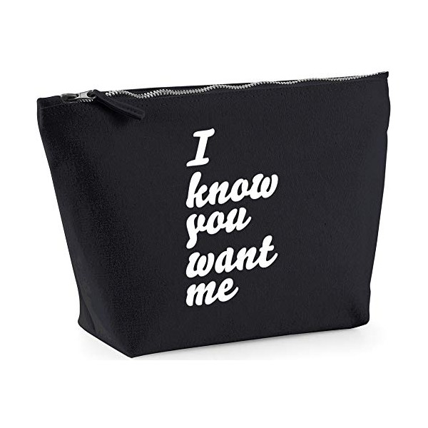 Hippowarehouse I know you want me printed make up cosmetic