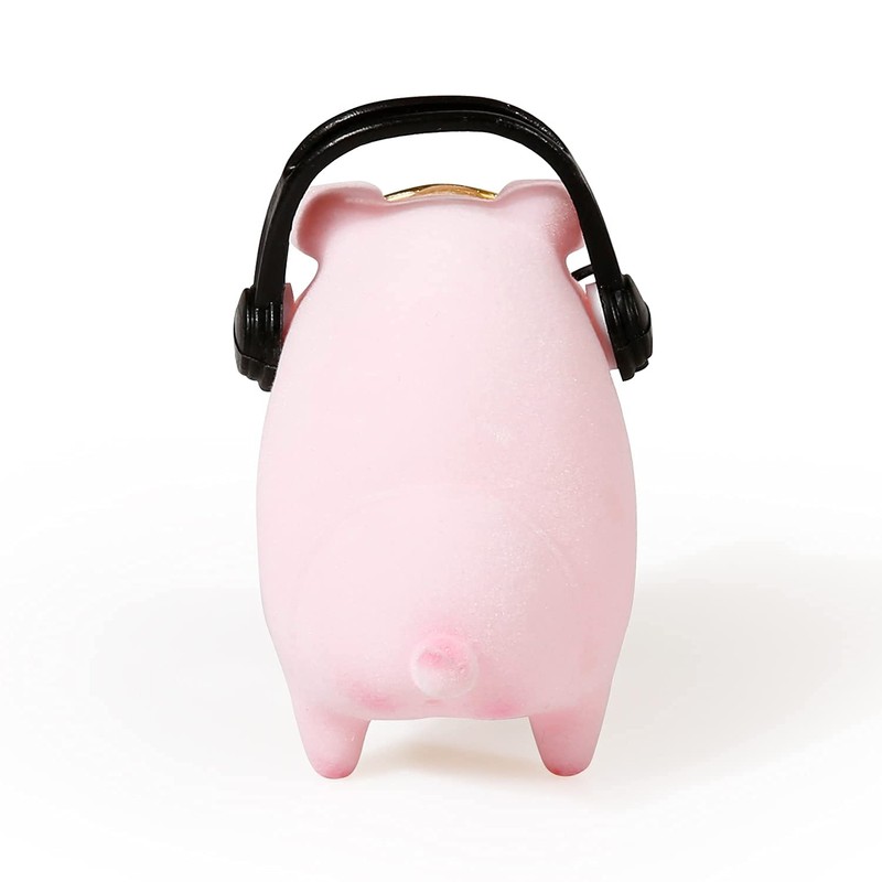 YGMONER LULU the Car Monitor Pig Decor - Cute Lucky