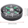 Mini Compass Set, 20mm Oil Filled, 12 Pack, Black, for