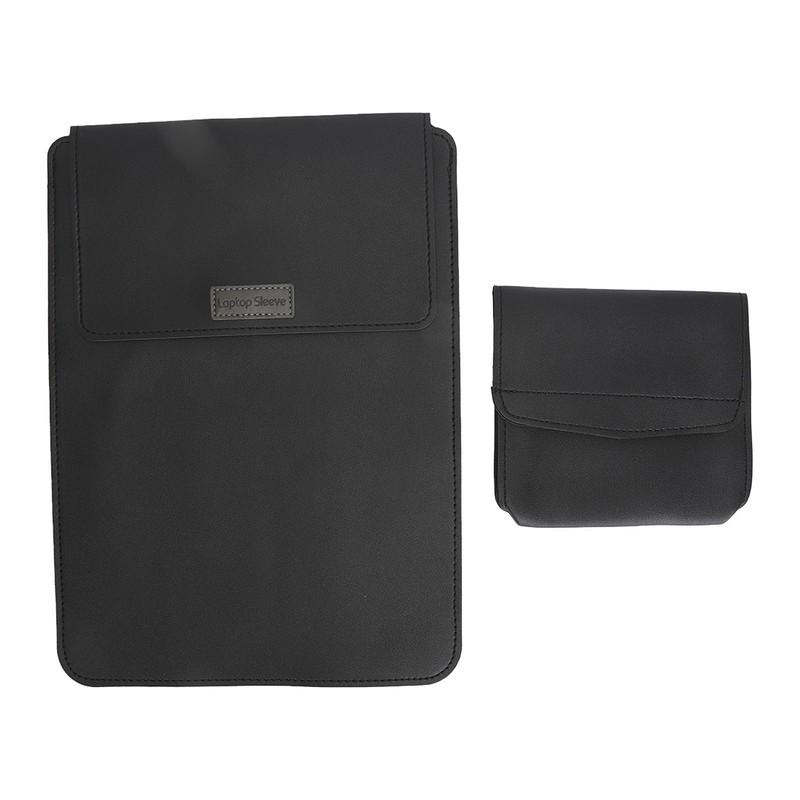 Laptop Sleeve Case PU Leather for OS Laptop 13 Vertical