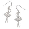 Touch Jewellery 925 Sterling Silver Ballerina Drop Earrings.