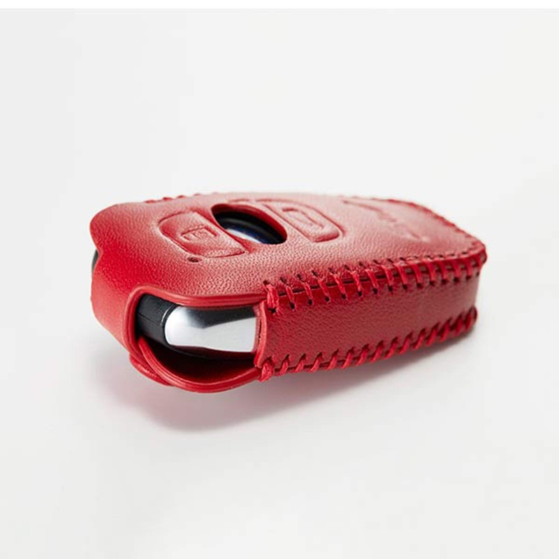 Subaru Genuine STI Access Key Cover (Lambskin leather/Red) Product Number: