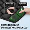 JFT Inflatable Motorcycle Seat Cushion with Built-in Pump, Non-Slip Air
