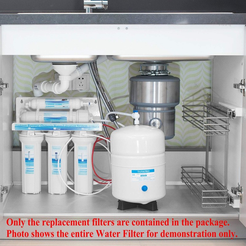 Geekpure Universal Compatible 50 GPD Reverse Osmosis RO Membrane-NSF Certificated