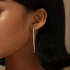NECOCY Dangle Silver Earrings for Women Dangling Dangly Long Hanging