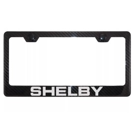 MVP Carbon Fiber License Plate Frame for Mustang Shelby