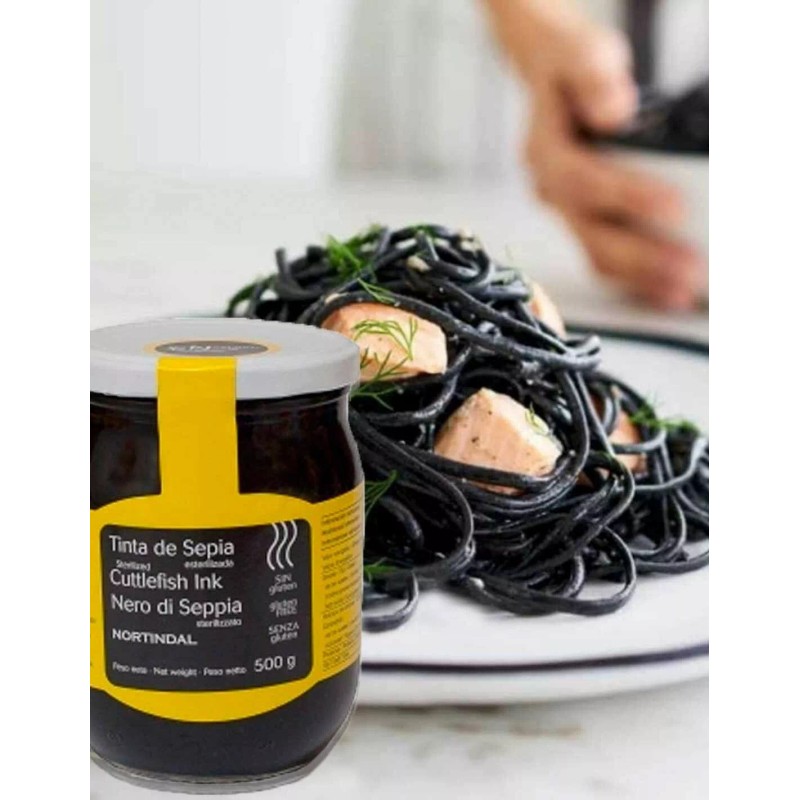 Nortindal Cuttlefish Ink (500g / 1 lb) Product of Spain