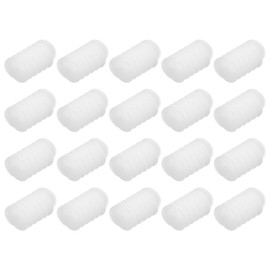 sourcing map 20Pcs Plastic Gears Plastic Worm Gears Model 6102AA Reduction Gear for RC Car Model DIY Robot,White Module 0.5